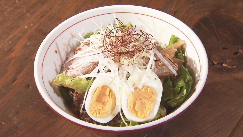 ピリ辛味噌冷やしラーメン