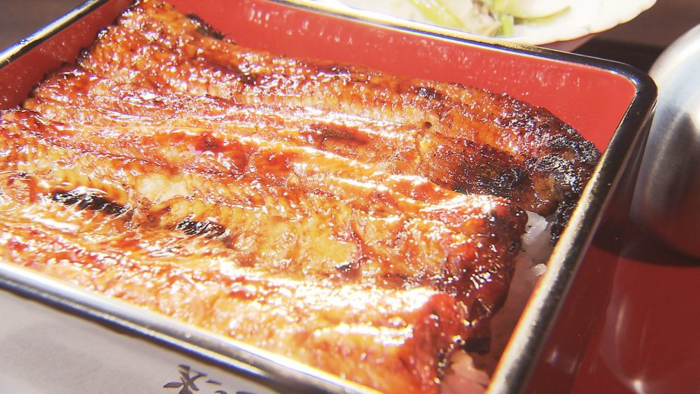 炭火で丁寧に焼き上げた絶品「うな重」