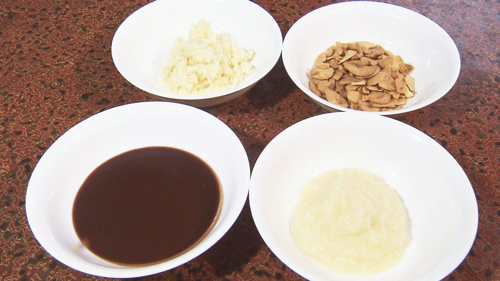 4種類のにんにくが