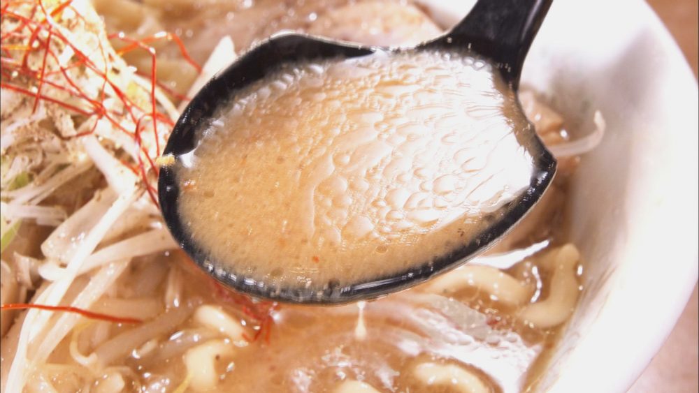 旨みが詰まった濃厚スープ