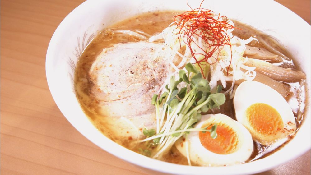旨みが詰まった濃厚味噌ラーメン「みそのすけ」