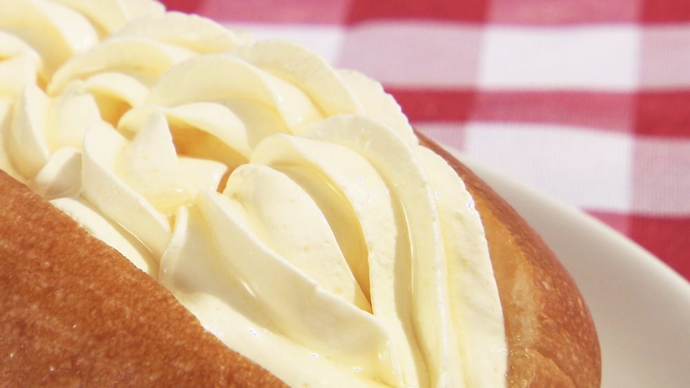 マスカルポーネの酸味にハニーの甘み