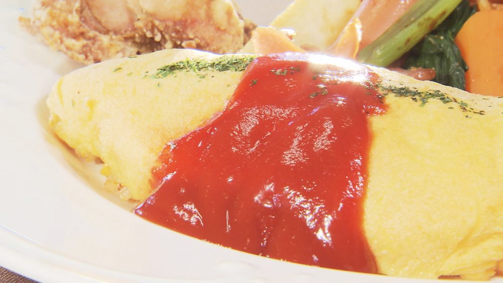 昔ながらのオムライス