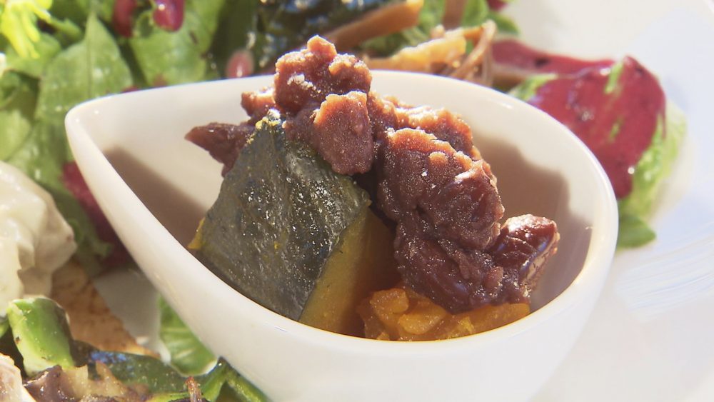 取材時は夏の疲れをリセットするメニュー