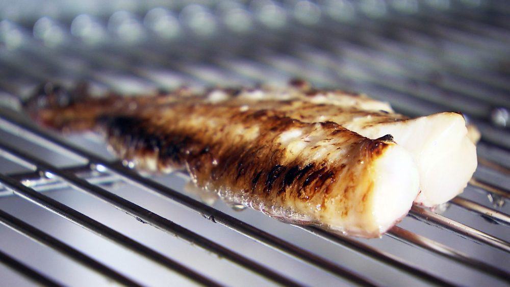 グリルでじっくり焼き上げ