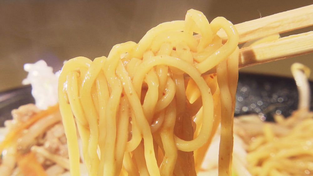 特注の中太麺