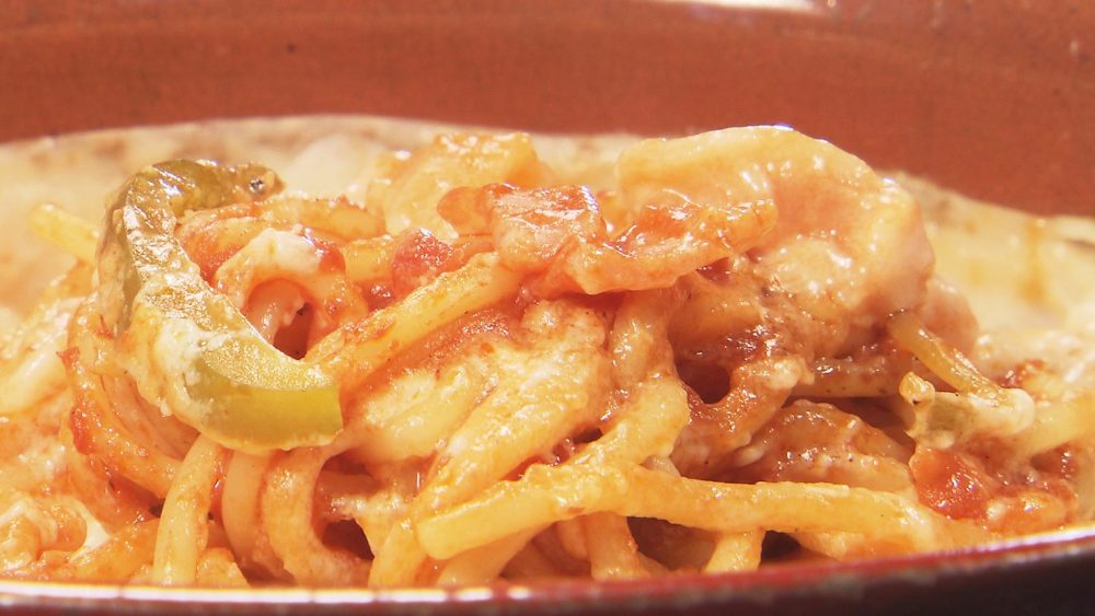 自家製トマトソース＆ケチャップで