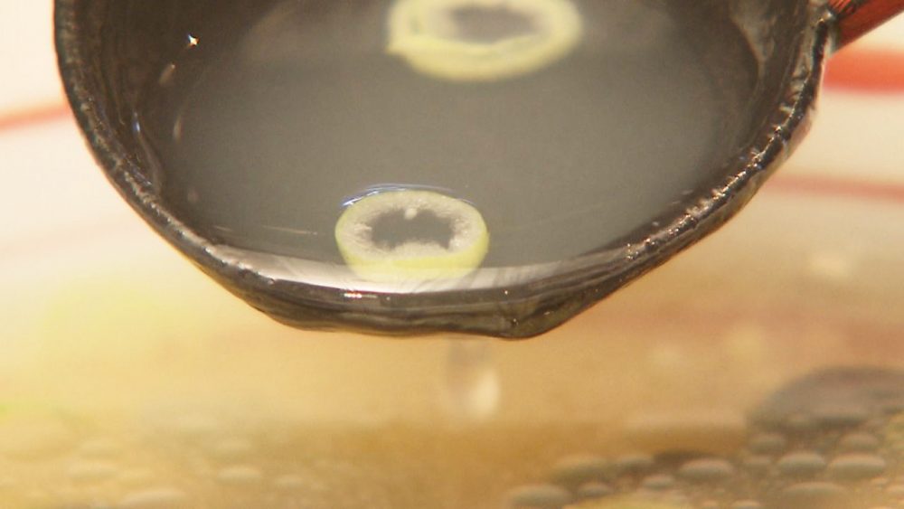 シジミエキスたっぷりのスープ