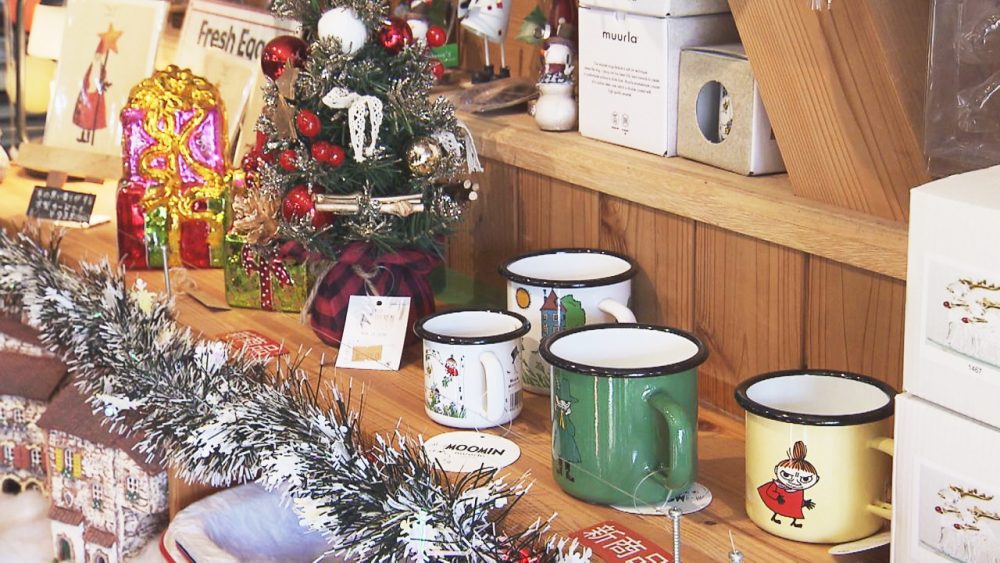 かわいらしい輸入雑貨も