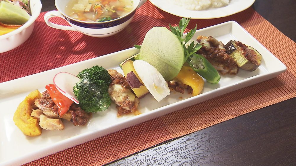 12種類の野菜が彩る