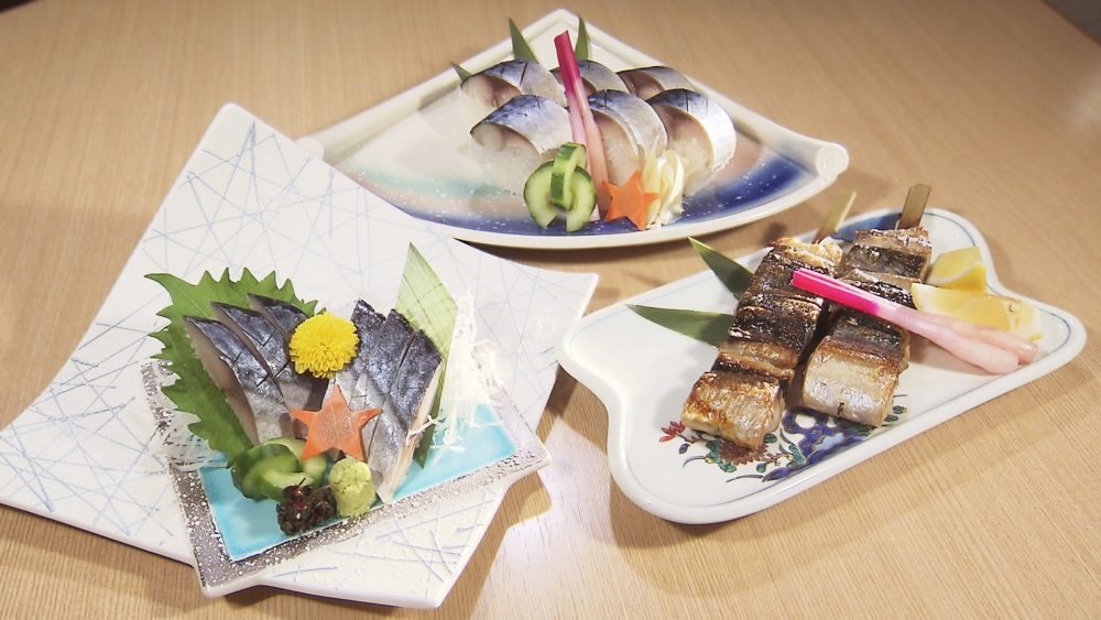 さまざまなさば料理を