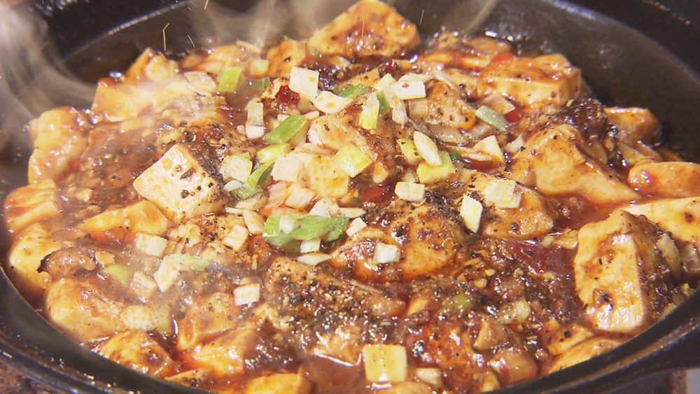旨辛な麻婆豆腐！