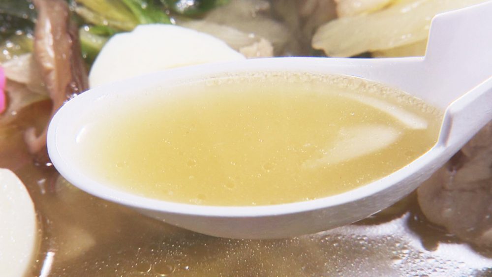 食べやすいあっさりめのスープ