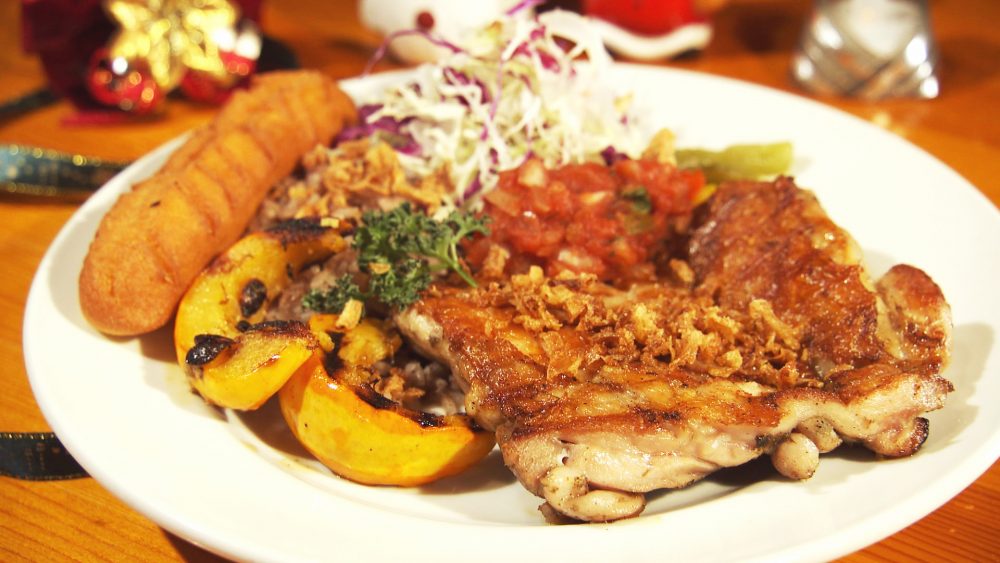 ジャークチキンプレート