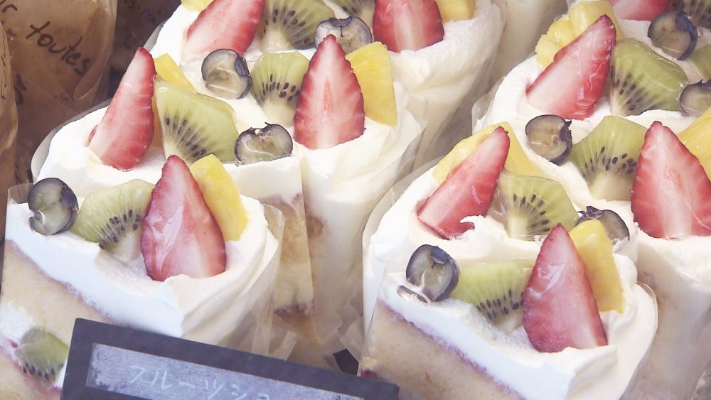 細やかで上品なスイーツ