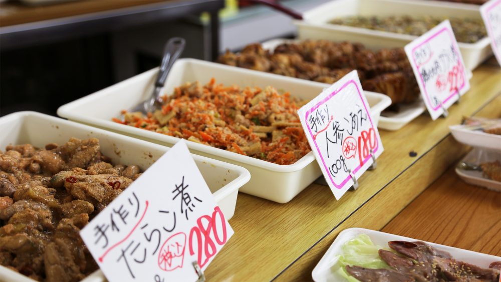 お惣菜も人気！