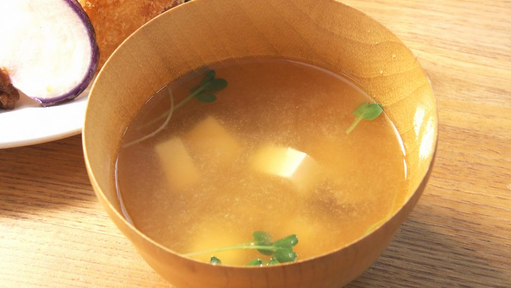 味噌も自家栽培の大豆から