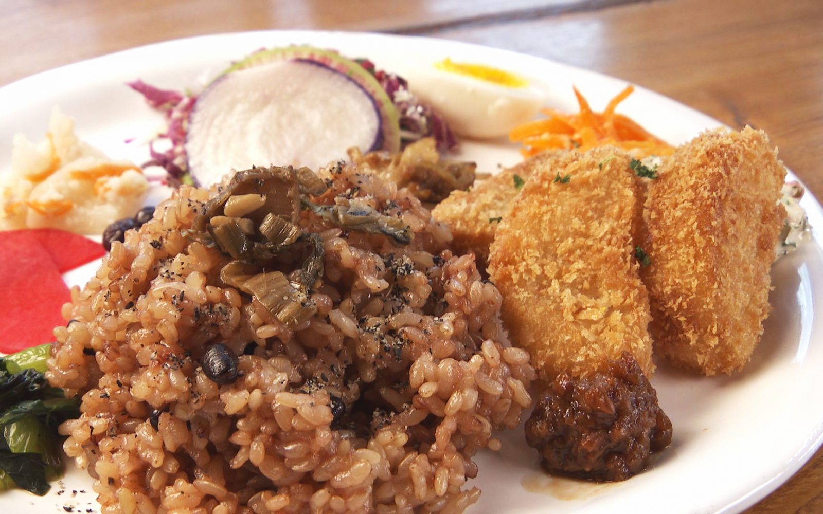 からだにやさしい！野菜たっぷりワンプレートランチ