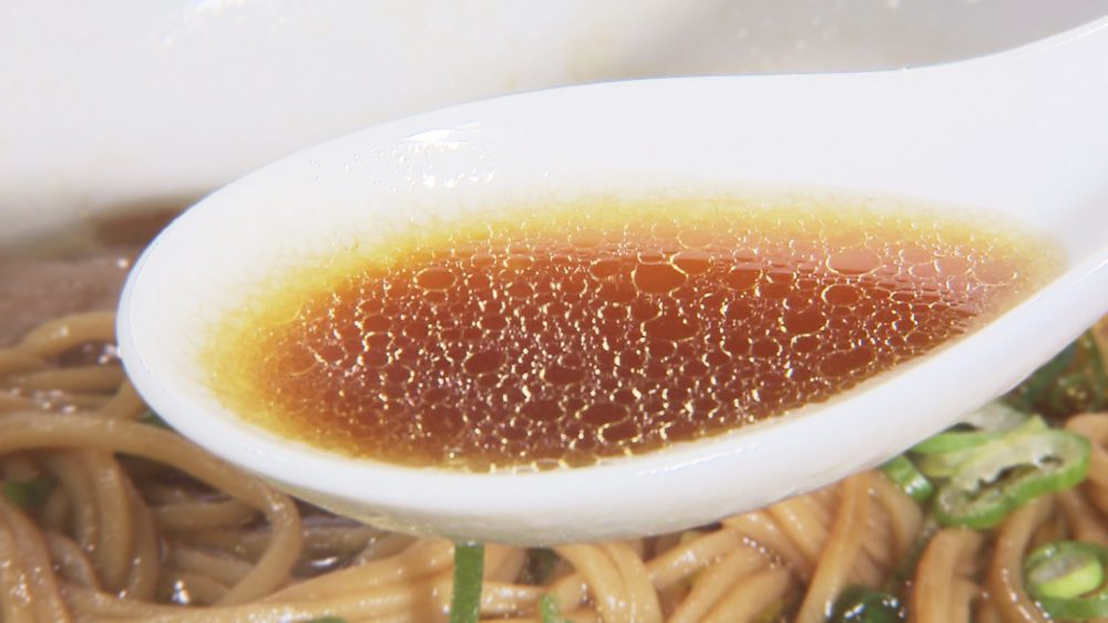 3種類のしょうゆをブレンド