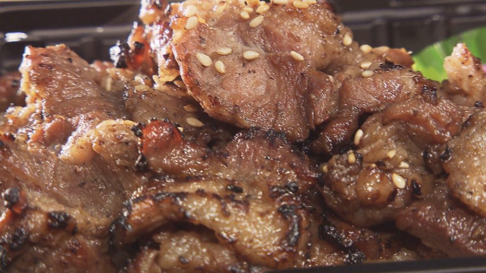 おいしさの秘密は特製のタレ