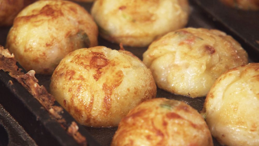 トロトロのたこ焼き！