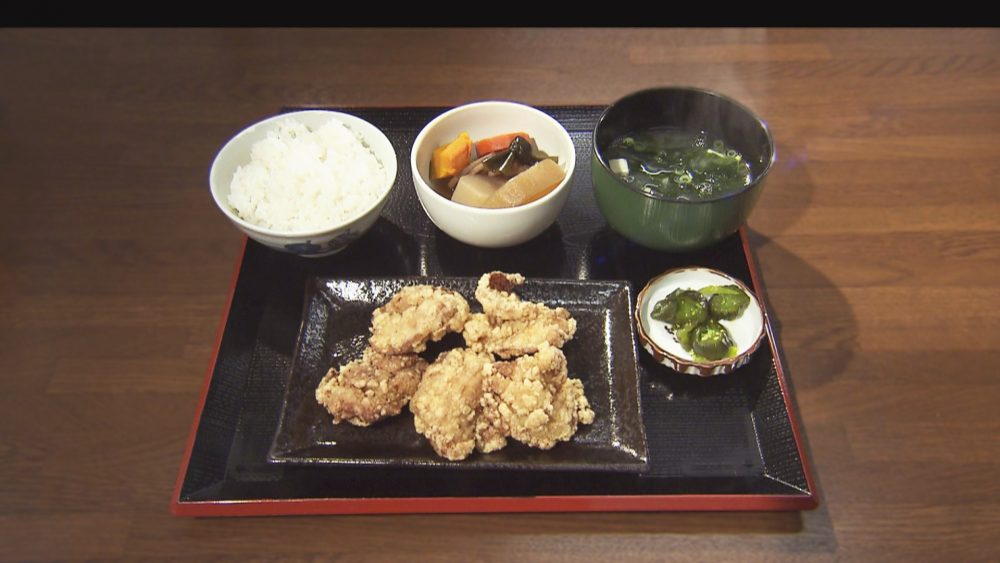チキンからあげ定食