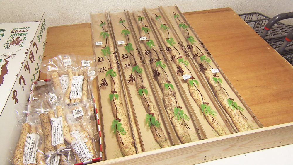 秘密は地元特産の自然薯