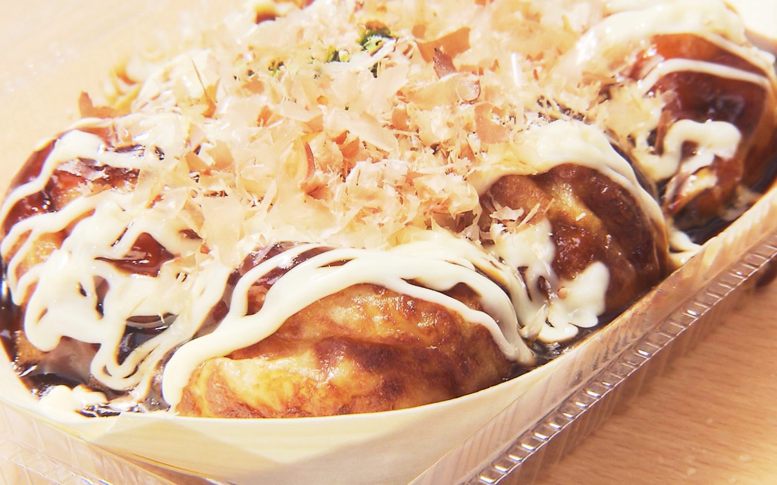 地元特産の自然薯をつかったトロふわたこ焼き！