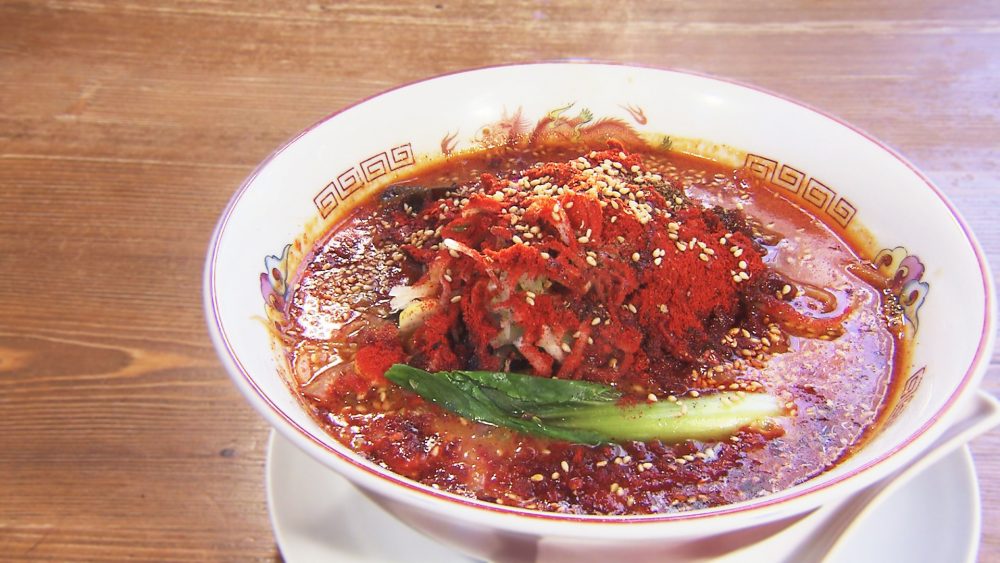 明るく元気になれる町中華！「担々麵（超辛）」