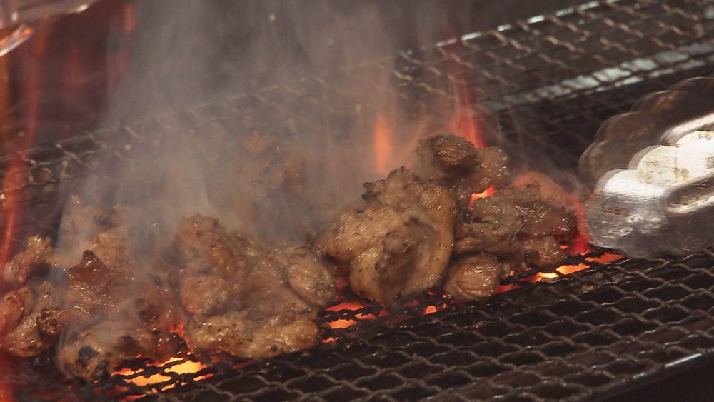 脂がのったタン元を