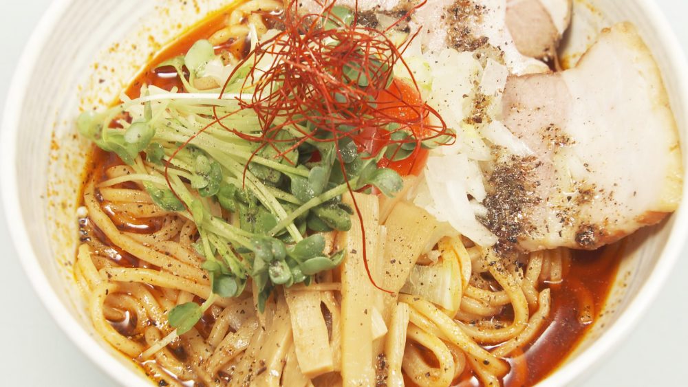 辛みが５段階から選べます