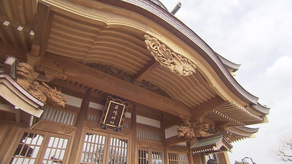春告げ鳥・ウミネコが舞う！弁財天を祀る「蕪嶋神社」