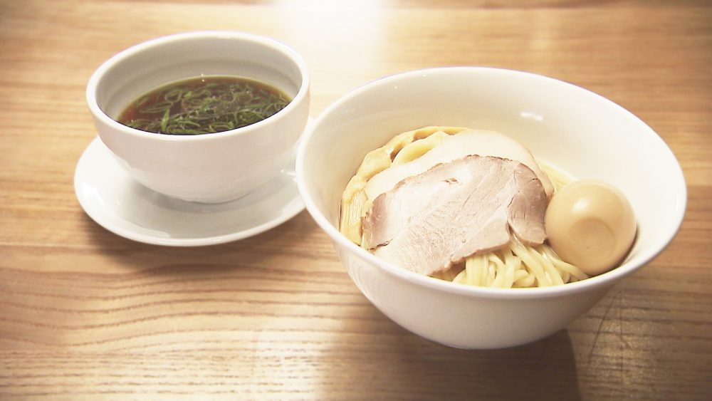 味玉昆布水つけ麺