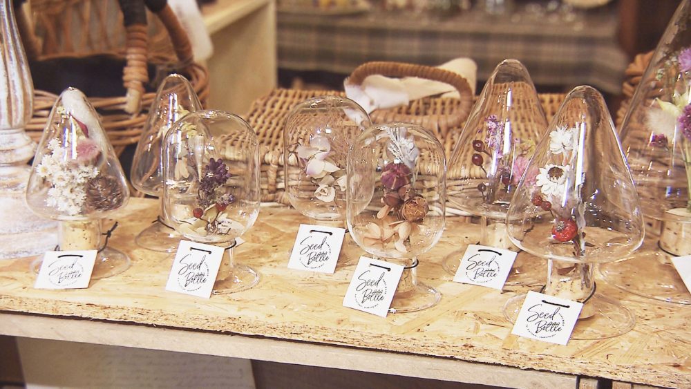 日々の暮らしを楽しく♪手作りアイテム並ぶ雑貨店