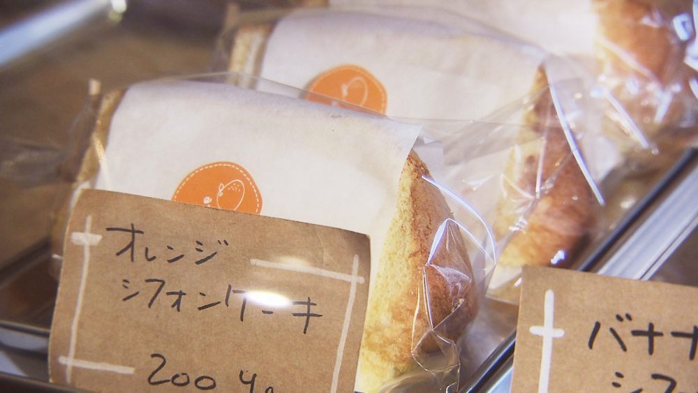 手作りのスイーツも