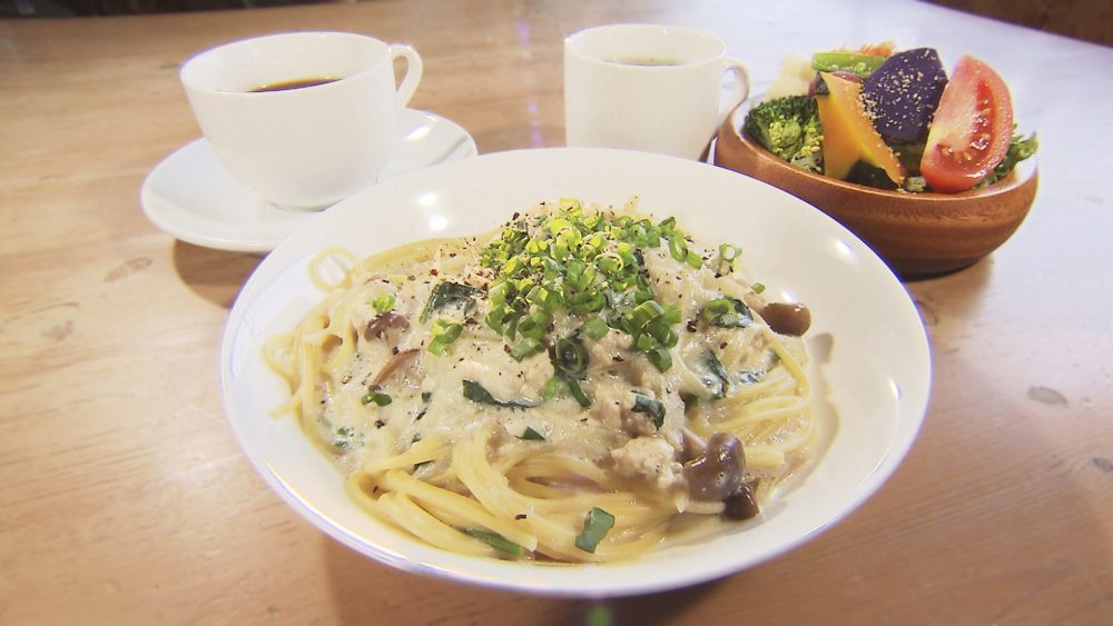 パスタメニューは毎日２種類
