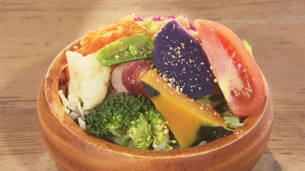 彩り豊かなサラダ