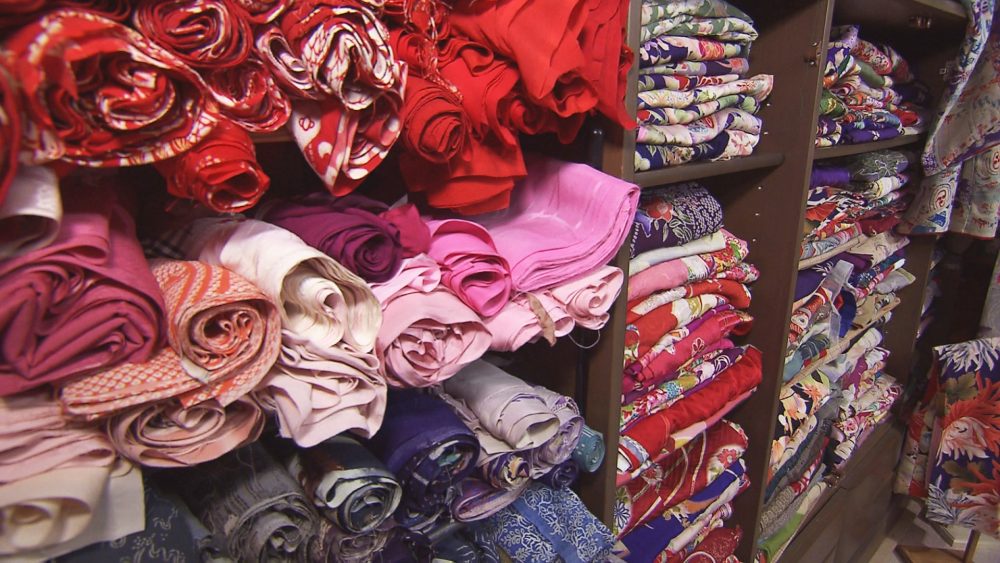 明治～昭和の着物をリメイク