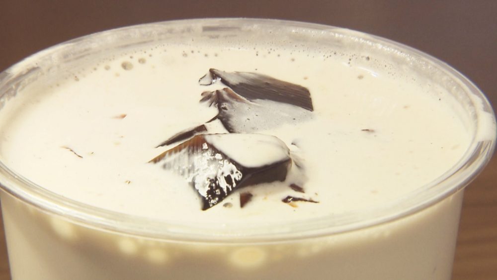もちもち食感のコーヒーゼリー