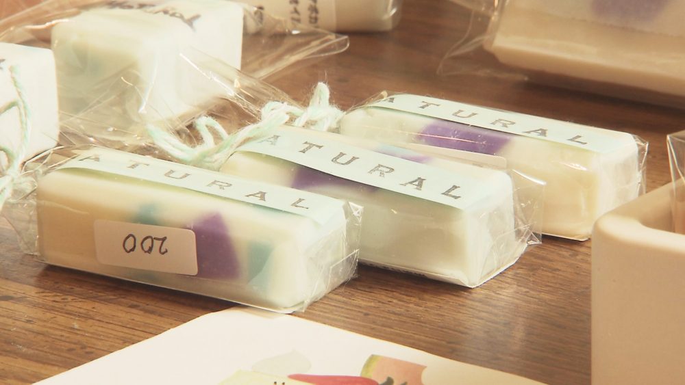 見た目もきれいなソープ