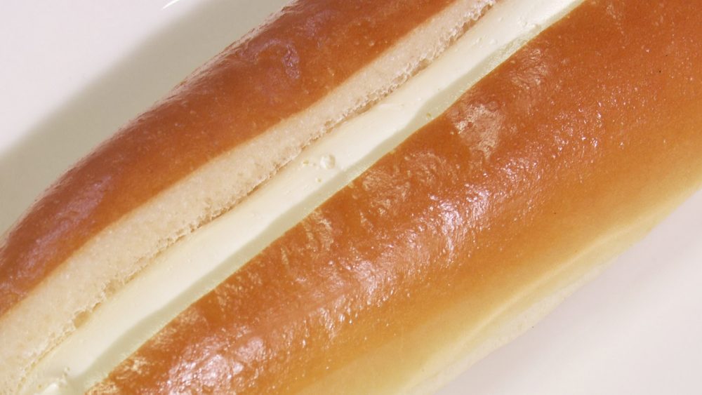 ふわふわの生地にバタークリームが