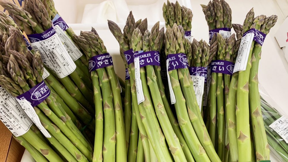アスパラもおすすめ！