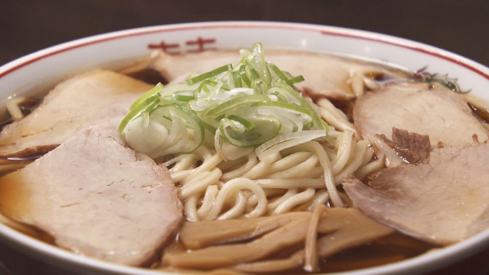 煮干しの香りが広がる