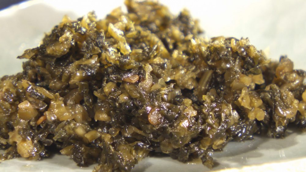 ほど良い辛味と苦みが特徴