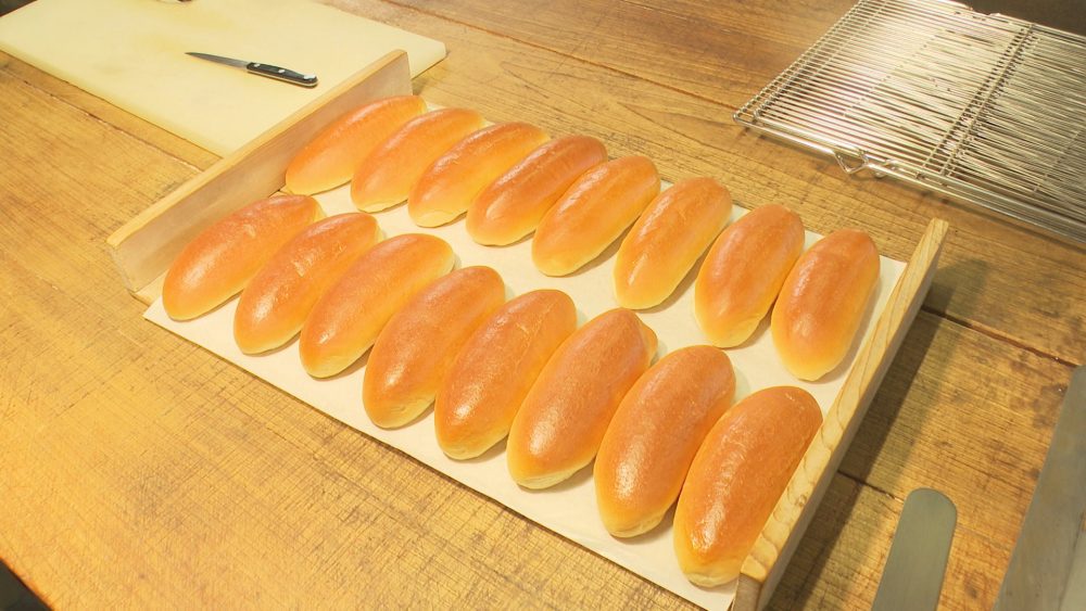 パンに使用する小麦は独自配合