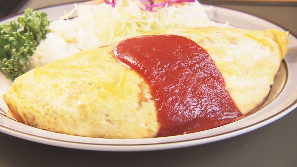 長年愛される昔ながらのレトロオムライス