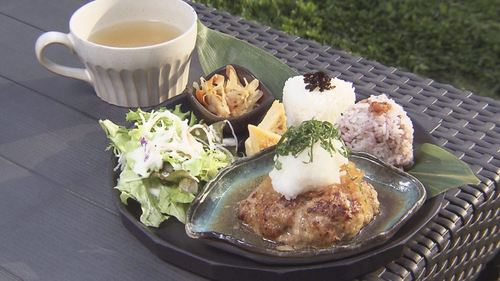 つがる豚のハンバーグプレート