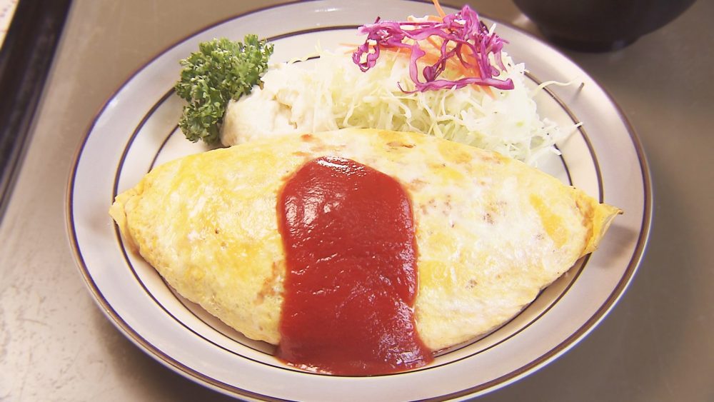 オムライス（味噌汁付き）