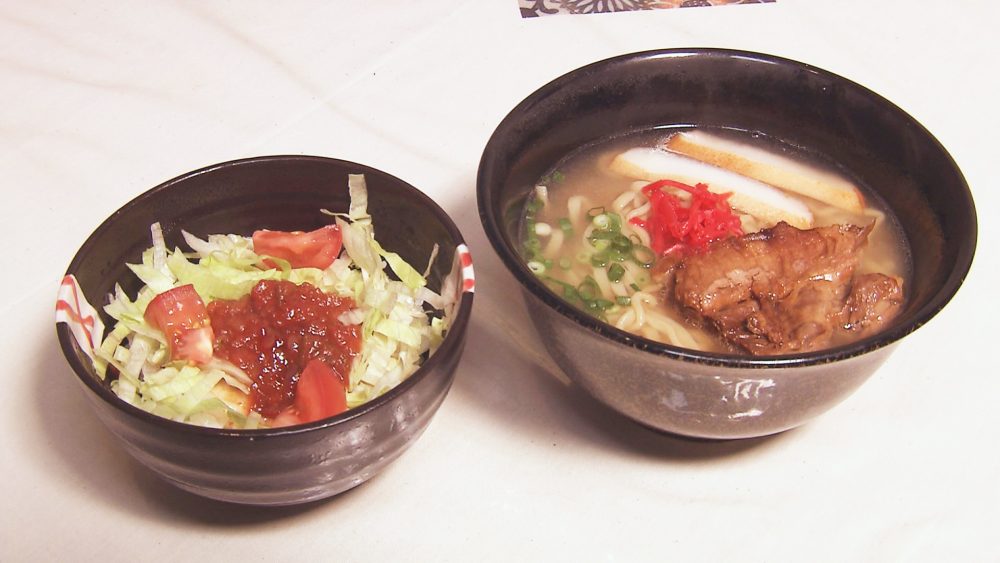 沖縄ソーキそばセット