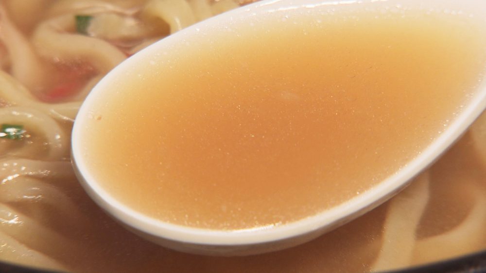 鰹節＆豚骨出汁